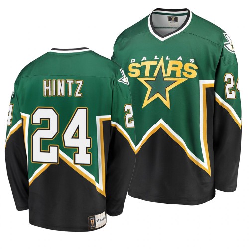 Dallas Dallas Stars #24 Roope Hintz Kelly Green Men's Heritage Premier Breakaway Player Jersey Men's