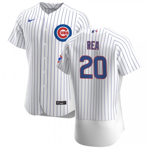 Chicago Chicago Cubs #20 Colin Rea Men's White Home 2020 Authentic Player Jersey Men's