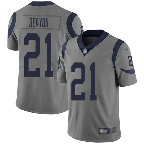Los Angeles Rams #21 Donte Deayon Gray Youth Stitched Limited Inverted Legend Jersey Youth