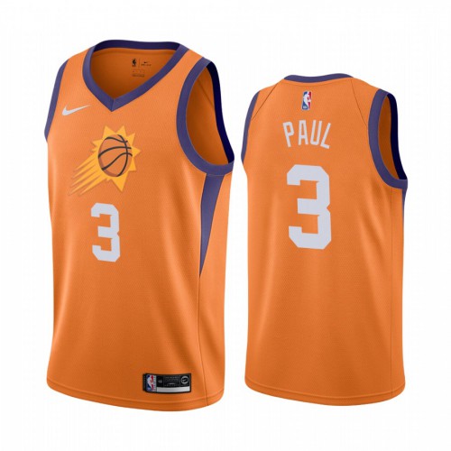 Phoenix Suns #3 Chris Paul Orange 2019-20 Statement Edition Womens Jersey Womens
