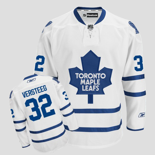 Maple Toronto Maple Leafs #32 Kris Versteeg CCM Throwback Stitched White Jersey Men's