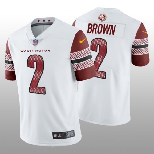 Washington Washington Commanders #2 Dyami Brown Men's Vapor Limited Jersey - White Men's