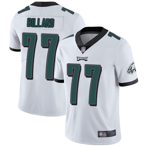 Philadelphia Eagles #77 Andre Dillard White Youth Stitched Vapor Untouchable Limited Jersey Youth