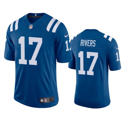Indianapolis Indianapolis Colts #17 Philip Rivers Men's Royal 2020 Vapor Limited Jersey Men's