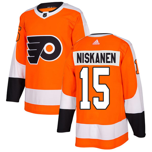 Adidas Philadelphia Flyers #15 Matt Niskanen Orange Home Authentic Stitched Youth Jersey Youth
