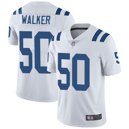 Indianapolis Colts #50 Anthony Walker White Men's Stitched Vapor Untouchable Limited Jersey Men's