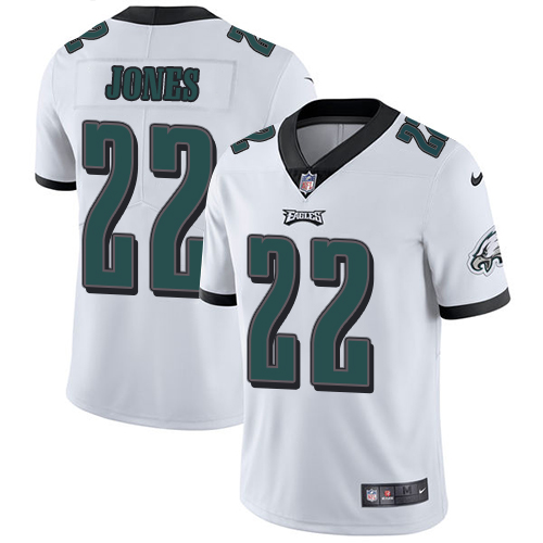 Philadelphia Eagles #22 Sidney Jones White Youth Stitched Vapor Untouchable Limited Jersey Youth