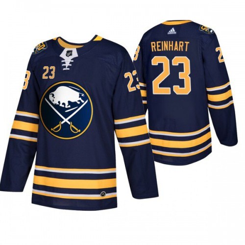 Buffalo Buffalo Sabres #23 Sam Reinhart Men's Navy 50th Anniversary Home Authentic Jersey Men's