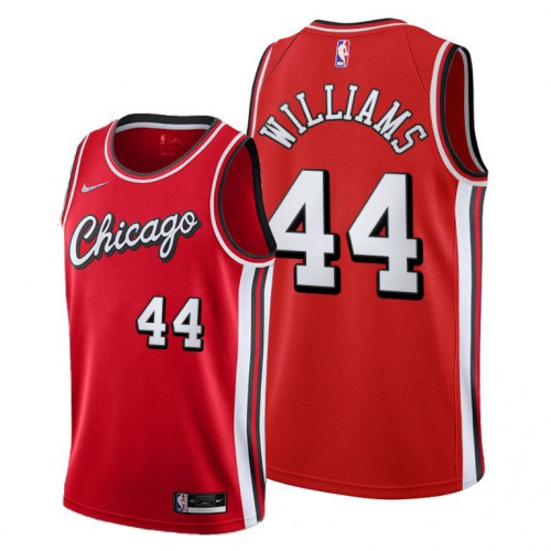 Chicago Chicago Bulls #44 Patrick Williams Womens 2021-22 City Edition Red Jersey Womens