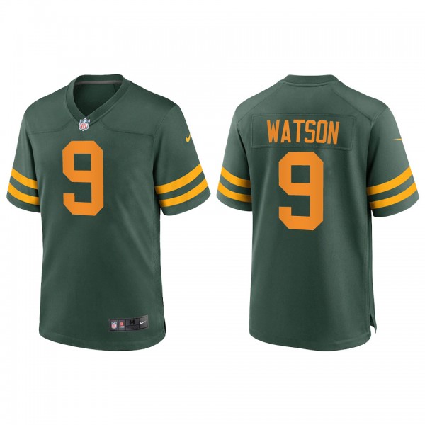 Men's Youth Women's Green Bay Packers #9 Christian Watson Alternate Vapor Limited Player Jersey - Green