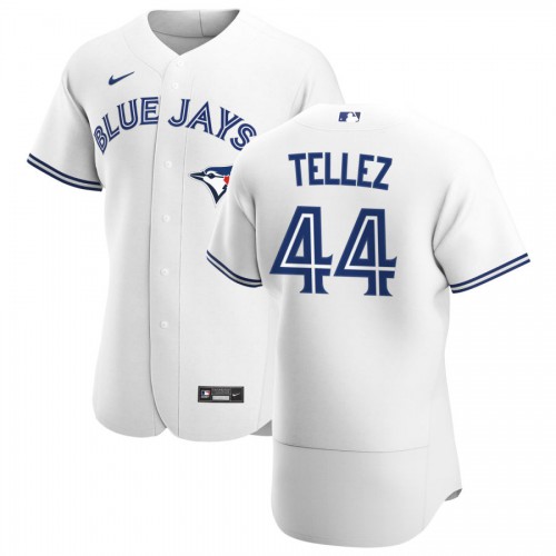 Toronto Toronto Blue Jays #44 Rowdy Tellez Men's White Home 2020 Authentic Player Jersey Men's