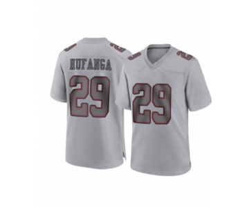 Men's Youth Women's San Francisco 49ers #29 Talanoa Hufanga Grey Atmosphere Fashion 2022 Vapor Untouchable Stitched Limited Jersey