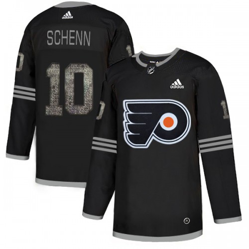 Adidas Philadelphia Flyers #10 Luke Schenn Black Authentic Classic Stitched Jersey Men's