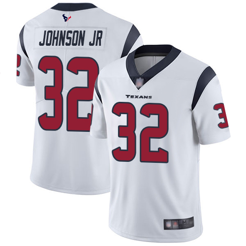 Houston Texans #32 Lonnie Johnson Jr. White Youth Stitched Vapor Untouchable Limited Jersey Youth