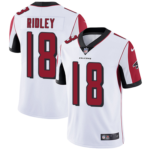 Falcons #18 Calvin Ridley White Men's Stitched Vapor Untouchable Limited Jersey