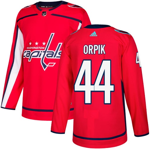 Adidas Washington Capitals #44 Brooks Orpik Red Home Authentic Stitched Jersey Men's