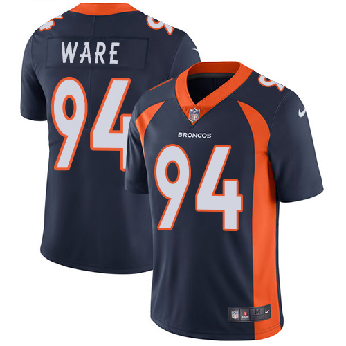 Denver Broncos #94 DeMarcus Ware Blue Alternate Youth Stitched Vapor Untouchable Limited Jersey Youth