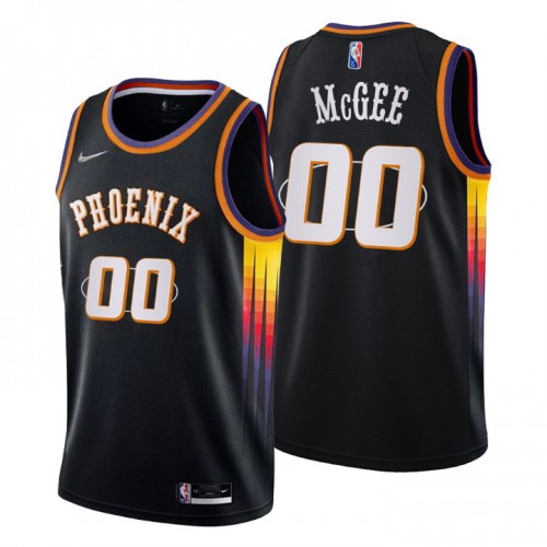 Phoenix Phoenix Suns #00 Javale McGee Mens Black 2021/22 Swingman Jersey - City Edition Mens