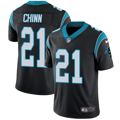 Panthers #21 Jeremy Chinn Black Team Color Youth Stitched Vapor Untouchable Limited Jersey