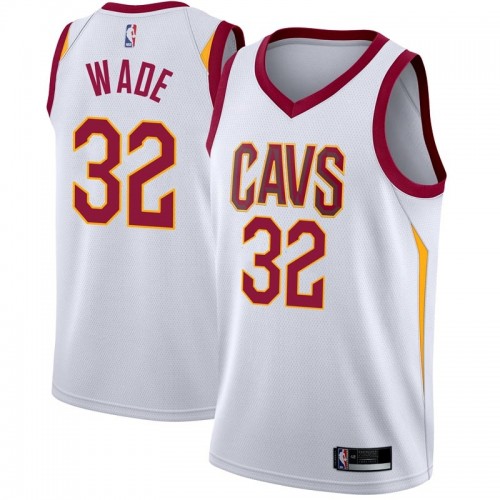 Cleveland Cavaliers #32 Dean Wade White Womens Swingman Association Edition Jersey Womens