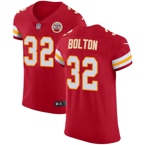 Chiefs #32 Nick Bolton Red Team Color Men's Stitched Vapor Untouchable Elite Jersey