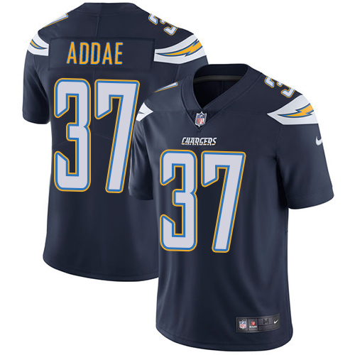 Los Angeles Chargers #37 Jahleel Addae Navy Blue Team Color Men's Stitched Vapor Untouchable Limited Jersey Men's