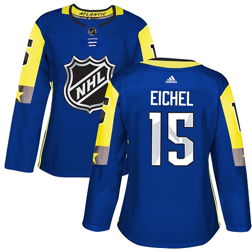 Adidas Buffalo Sabres #15 Jack Eichel Royal 2018 All-Star Atlantic Division Authentic Women's Stitched Jersey Womens