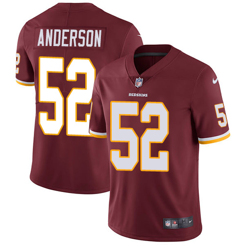Washington Commanders #52 Ryan Anderson Burgundy Red Team Color Youth Stitched Vapor Untouchable Limited Jersey Youth