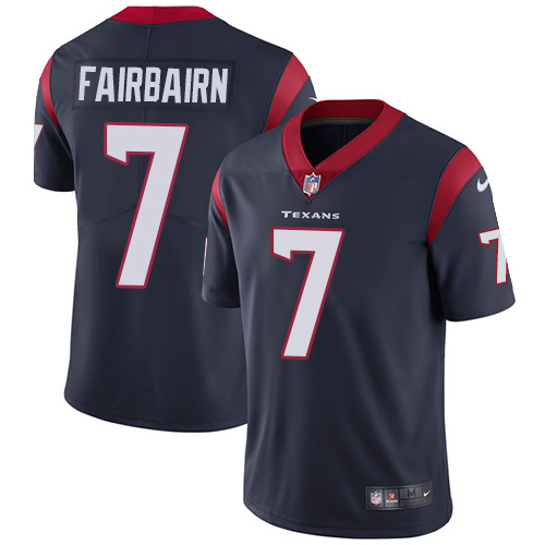 Houston Texans #7 Ka'imi Fairbairn Navy Blue Team Color Men's Stitched Vapor Untouchable Limited Jersey Men's