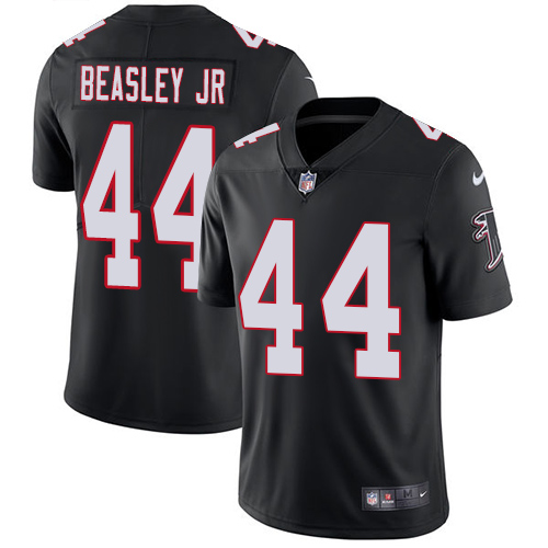 Atlanta Falcons #44 Vic Beasley Jr Black Alternate Men's Stitched Vapor Untouchable Limited Jersey Men's