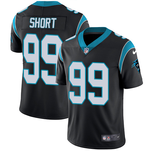 Carolina Panthers #99 Kawann Short Black Team Color Men's Stitched Vapor Untouchable Limited Jersey Men's