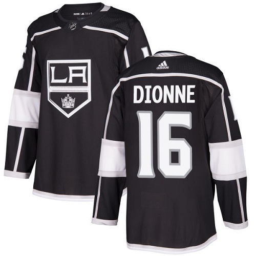 Adidas Los Angeles Kings #16 Marcel Dionne Black Home Authentic Stitched Jersey Men's