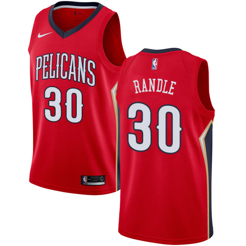 New Orleans Pelicans #30 Julius Randle Red Youth Swingman Statement Edition Jersey Youth