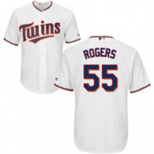 Minnesota Twins #55 Taylor Rogers White Cool Base Stitched Youth Jersey Youth