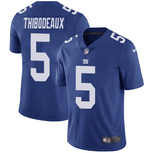 Giants #5 Kayvon Thibodeaux Royal Blue Team Color Youth Stitched Vapor Untouchable Limited Jersey