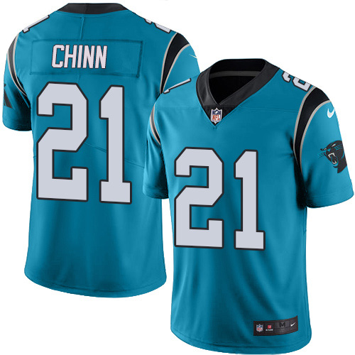 Panthers #21 Jeremy Chinn Blue Alternate Men's Stitched Vapor Untouchable Limited Jersey