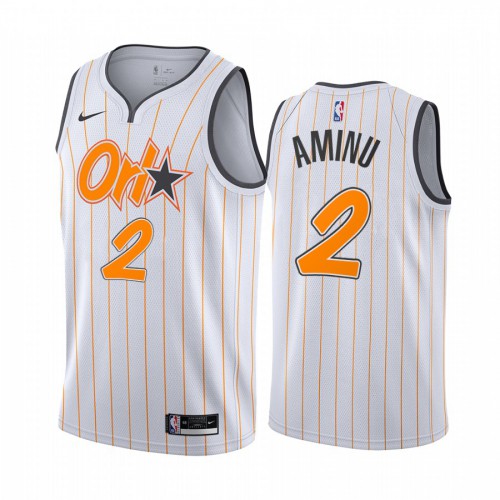 Orlando Magic #2 Al-Farouq Aminu White Womens Swingman 2020-21 City Edition Jersey Womens
