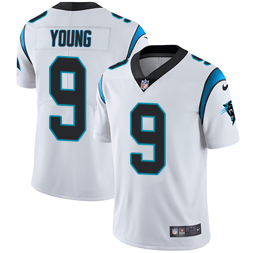 Panthers #9 Bryce Young White Men's Stitched Vapor Untouchable Limited Jersey