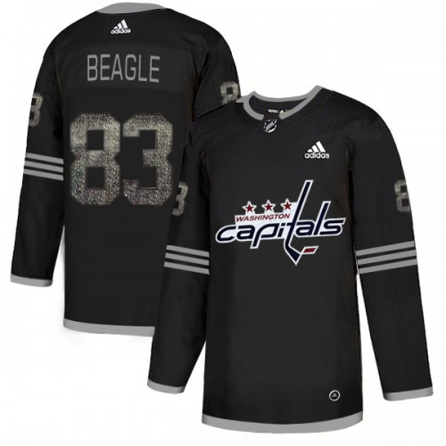 Adidas Washington Capitals #83 Jay Beagle Black_1 Authentic Classic Stitched Jersey Men's