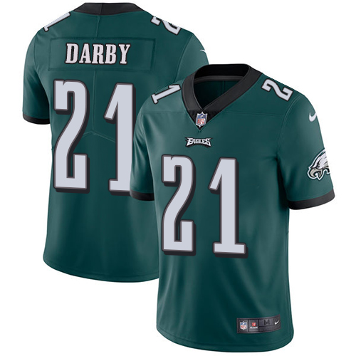 Philadelphia Eagles #21 Ronald Darby Midnight Green Team Color Men's Stitched Vapor Untouchable Limited Jersey Men's