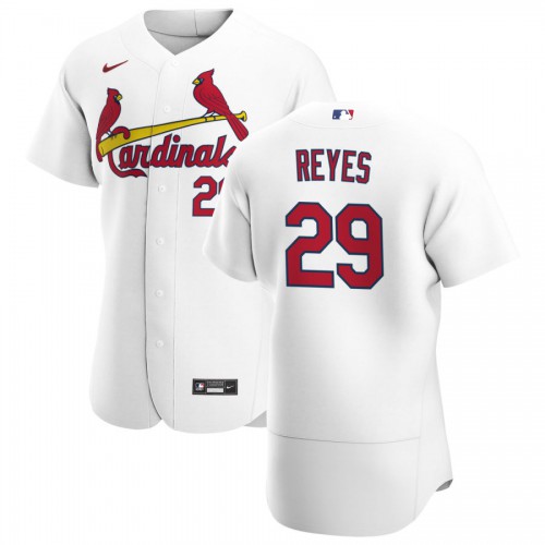 St. Louis St.Louis Cardinals #29 Alex Reyes Men's White Home 2020 Authentic Player Jersey Men's
