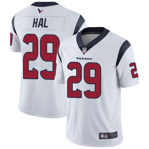 Houston Texans #29 Andre Hal White Youth Stitched Vapor Untouchable Limited Jersey Youth