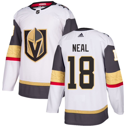 Adidas Golden Vegas Golden Knights #18 James Neal White Road Authentic Stitched Jersey Men's