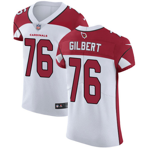 Cardinals #76 Marcus Gilbert White Men's Stitched Vapor Untouchable Elite Jersey