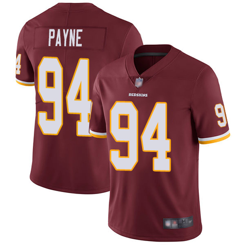 Washington Commanders #94 Da'Ron Payne Burgundy Red Team Color Youth Stitched Vapor Untouchable Limited Jersey Youth