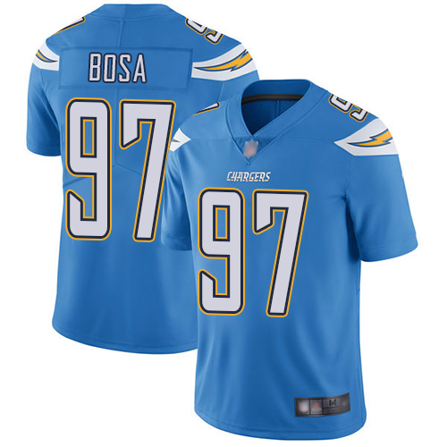 Chargers #97 Joey Bosa Electric Blue Alternate Youth Stitched Vapor Untouchable Limited Jersey