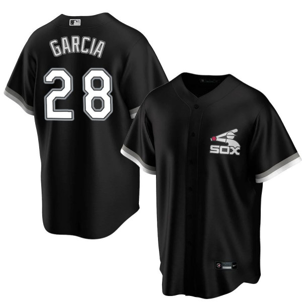 Men's Youth Women's Chicago White Sox 28 Replica Black 2020 Leury Garcia Jersey