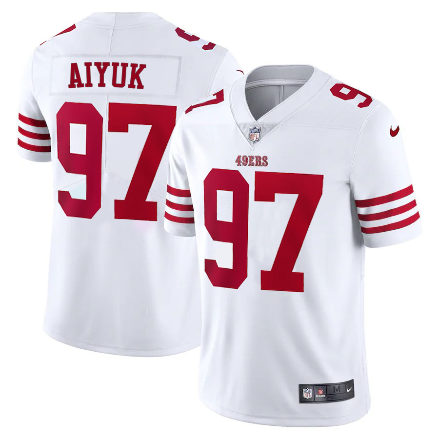 San Francisco 49ers #97 Nick Bosa White Men's 2022-23 Authentic Stitched Vapor Untouchable Elite Jersey