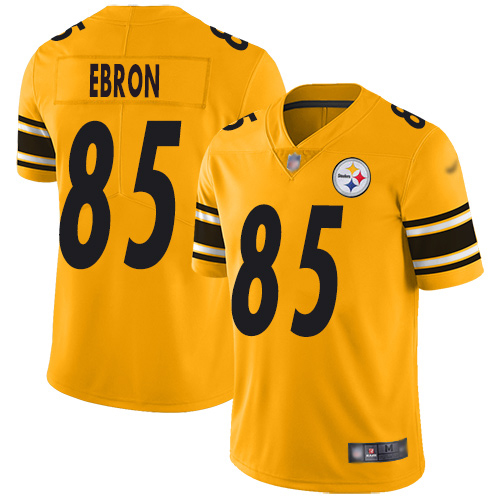 Pittsburgh Steelers #85 Eric Ebron Gold Youth Stitched Limited Inverted Legend Jersey Youth