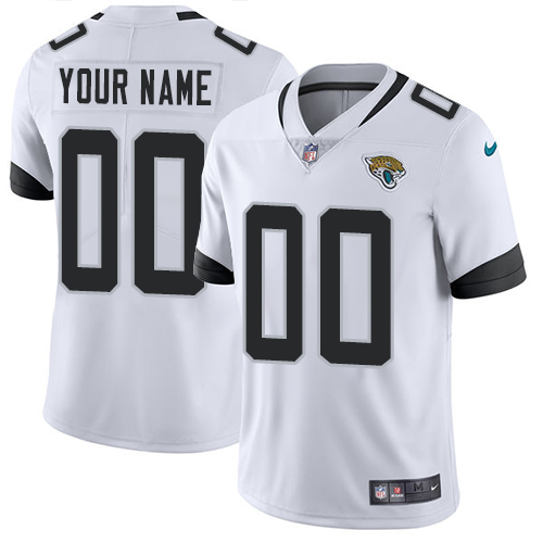 Jacksonville Jaguars Customized White Stitched Vapor Untouchable Limited Men's Jersey